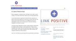 Desktop Screenshot of linkpositive.com